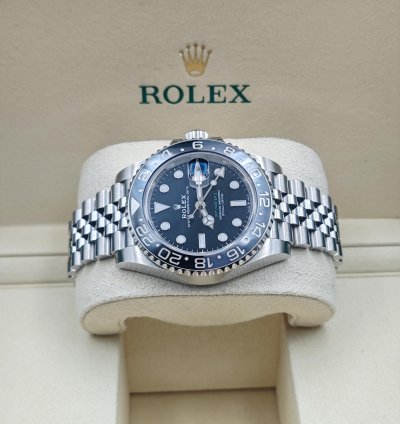Rolex Gmt-master Ii 126710grnr Bruce Wayne Jubilee New 2025 Full Set