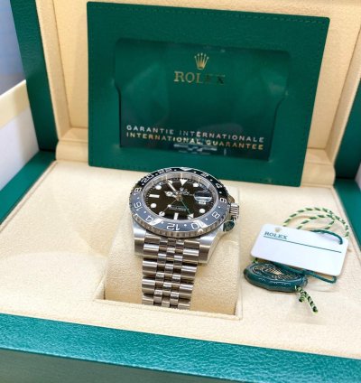 Rolex Gmt-master Ii 126710grnr Bruce Wayne Jubilee New 2025 Full Set