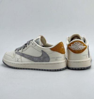 280 Travis Scott X Nike Air Jordan 1 Low X Louis Vuitton Three-party Joint Lx198123