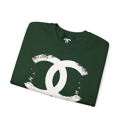Chanel Sweatshirt Break Forest Green Size Usa
