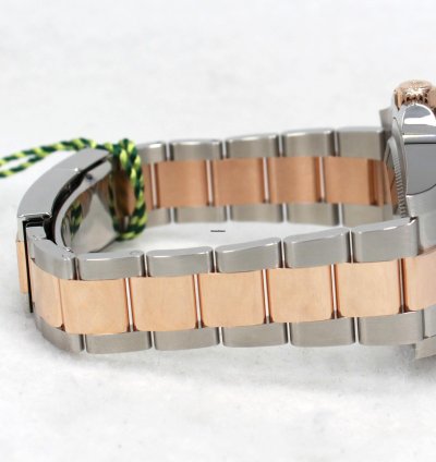 Rolex Gmt-master Ii 126711 Root Beer 18k Rose Gold Ss Box Papers New