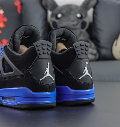 Nike Air Jordan 4 Black Blue