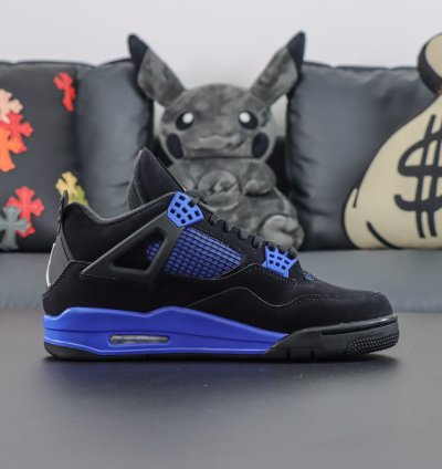 Nike Air Jordan 4 Black Blue