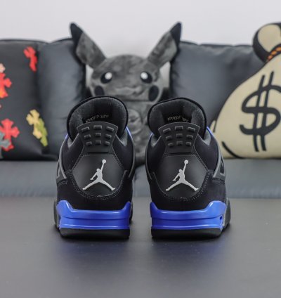 Nike Air Jordan 4 Black Blue