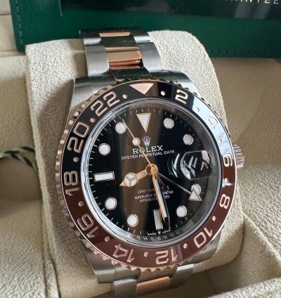 Rolex Gmt-master Ii 126711chnr Root Beer - New Unworn