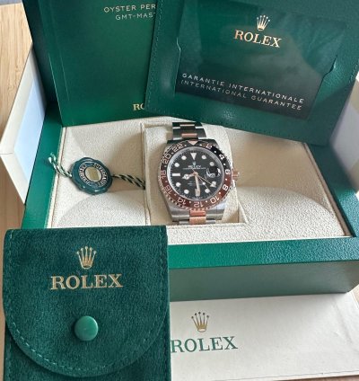 Rolex Gmt-master Ii 126711chnr Root Beer - New Unworn