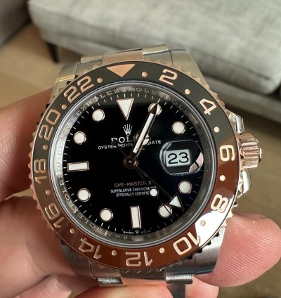 Rolex Gmt-master Ii 126711chnr Root Beer - New Unworn
