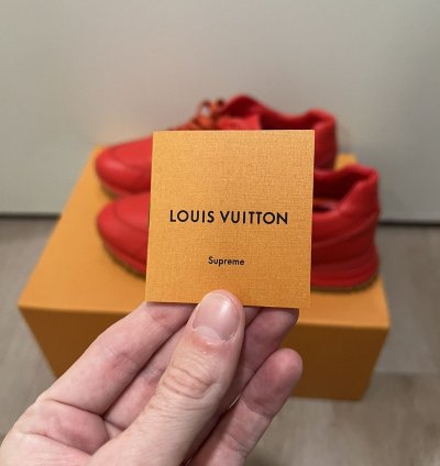 Louis Vuitton Supreme Run Away Sneakers