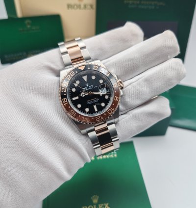 Rolex Gmt-master Ii 126711chnr Root Beer New 2024 Full Set
