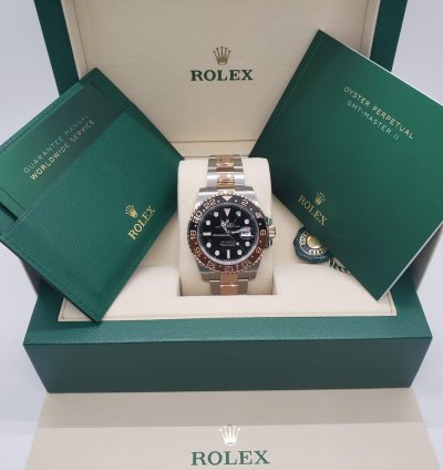 Rolex Gmt-master Ii 126711chnr Rootbeer
