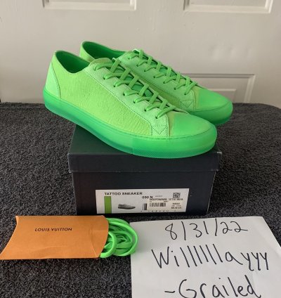 Louis Vuitton Tattoo Sneaker