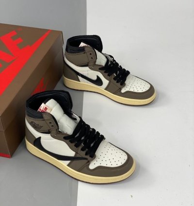 Air Jordan 1 Retro High Og Sp Travis Scott Mocha
