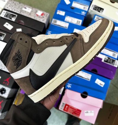 Air Jordan 1 Retro High Og Sp Travis Scott Mocha