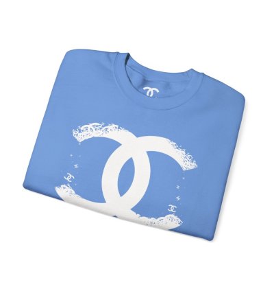 Chanel Sweatshirt Break Carolina Blue Size Usa