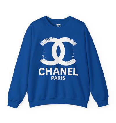 Chanel Sweatshirt Break Royal Blue Size Usa