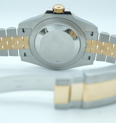 Rolex Gmt-master Ii 126713grnr Gmt-master Ii 40 Mm 18k Yg Black Dial Jubilee Bracelet Complete Set 2025