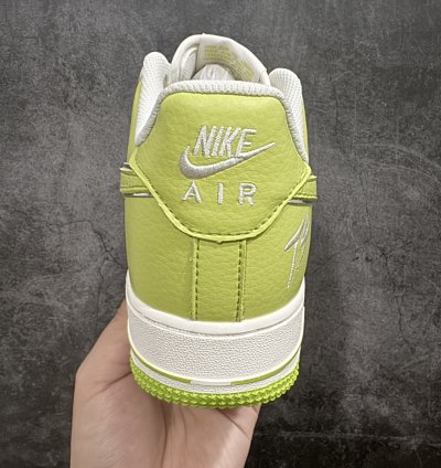 220 Nike Air Force 1 Low 07 X Travis Scott Apple Green Io5636-222 122ds