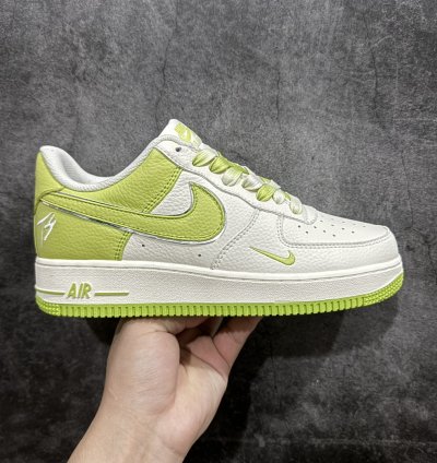 220 Nike Air Force 1 Low 07 X Travis Scott Apple Green Io5636-222 122ds