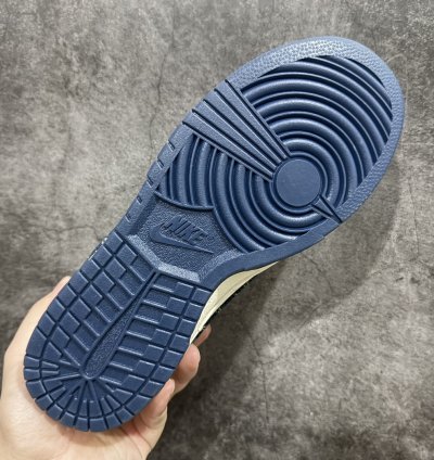 280 customized Version Lv X Nike Dunk Low Dark Blue Denim Xp3802-335 - 23d