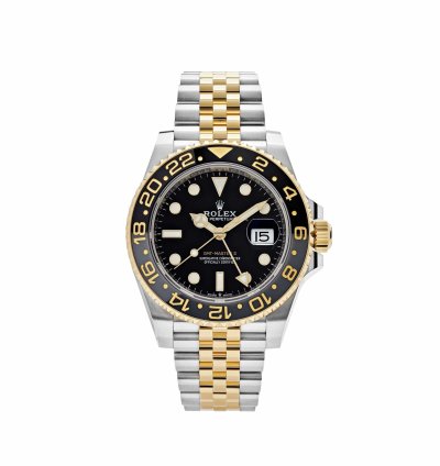 Rolex Gmt-master Ii 126713grnr Stainless Steel Yellow Gold Black Dial Jubilee 2024