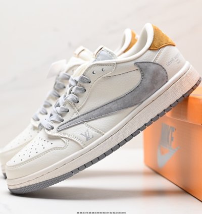 270 Travis Scott X Fragment Design X Jordan Air Jordan 1 Low Og Sp Aj1 Joe 1 Lv As123