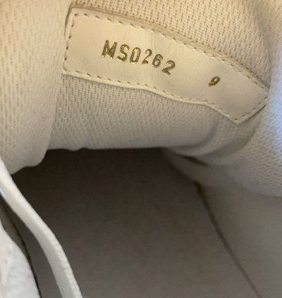 Louis Vuitton Trainer Black White Sneakers Lv Size 9