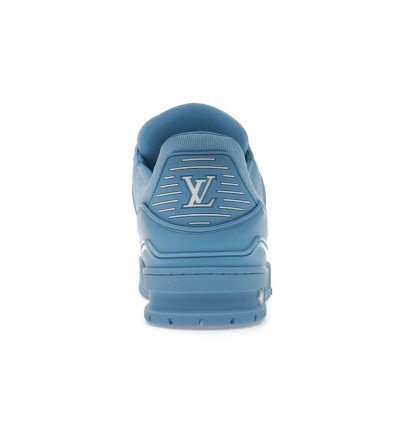 Louis Vuitton Trainer Blue Embossed Monogram