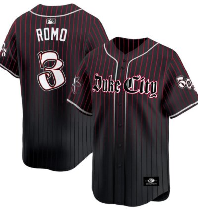 Drew Romo Jersey 3 Albuquerque Isotopes city Roots Vapor Premier Limited Stitched