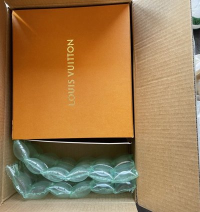 Louis Vuitton Trainer Green Monogram Denim Whites