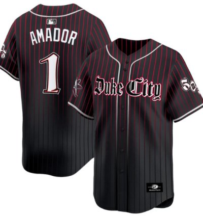 Adael Amador Jersey 1 Albuquerque Isotopes city Roots Vapor Premier Limited Stitched