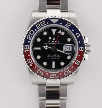 Rolex Gmt-master Ii 2022 Gmt Master Ii Pepsi Stainless Steel Oyster 126710blro