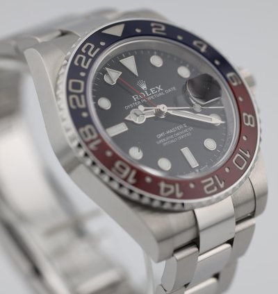Rolex Gmt-master Ii 2022 Gmt Master Ii Pepsi Stainless Steel Oyster 126710blro