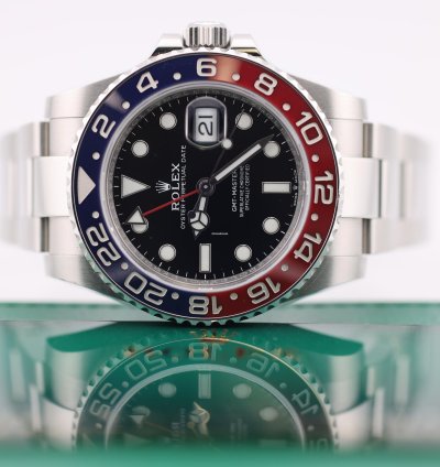 Rolex Gmt-master Ii 2022 Gmt Master Ii Pepsi Stainless Steel Oyster 126710blro
