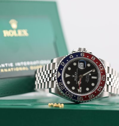 Rolex Gmt-master Ii 2022 Gmt Master Ii Pepsi Stainless Steel Oyster 126710blro
