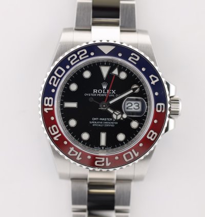 Rolex Gmt-master Ii 2023 Gmt Master Ii Pepsi Stainless Steel Oyster 126710blro