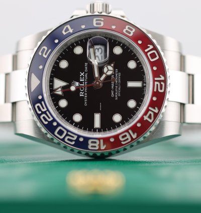 Rolex Gmt-master Ii 2023 Gmt Master Ii Pepsi Stainless Steel Oyster 126710blro