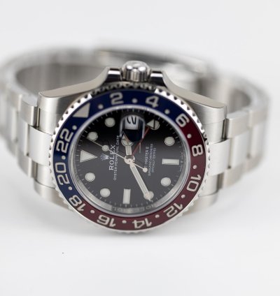Rolex Gmt-master Ii 2023 Gmt Master Ii Stainless Steel Oyster Bracelet Pepsi 126710blro
