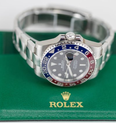 Rolex Gmt-master Ii 2023 Gmt Master Ii Stainless Steel Oyster Bracelet Pepsi 126710blro