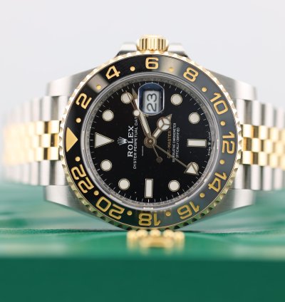 Rolex Gmt-master Ii 2023 Gmt Master Ii Zombie Stainless Steel And Yellow Gold 126713grnr