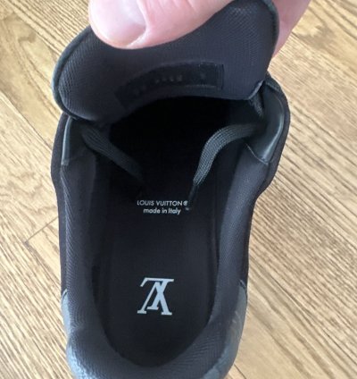 Louis Vuitton Trainer Sneaker Graphite Monogram 9
