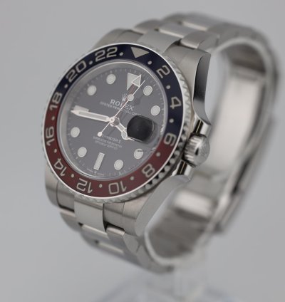 Rolex Gmt-master Ii 2024 Gmt Master Ii Pepsi Stainless Steel Oyster 126710blro
