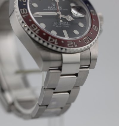 Rolex Gmt-master Ii 2024 Gmt Master Ii Pepsi Stainless Steel Oyster 126710blro