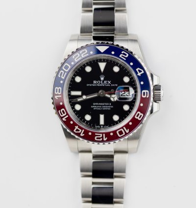 Rolex Gmt-master Ii 2024 Gmt Master Ii Stainless Steel Oyster Bracelet Pepsi 126710blro