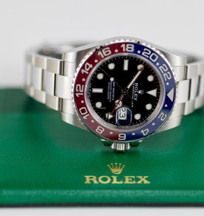 Rolex Gmt-master Ii 2024 Gmt Master Ii Stainless Steel Oyster Bracelet Pepsi 126710blro