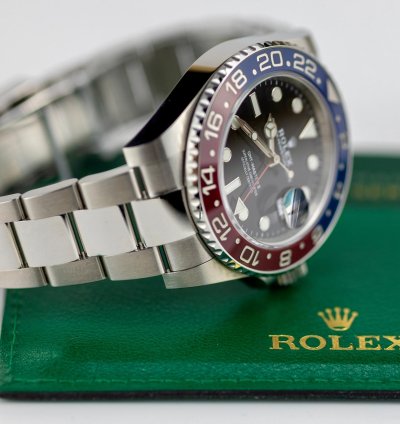 Rolex Gmt-master Ii 2024 Gmt Master Ii Stainless Steel Oyster Bracelet Pepsi 126710blro