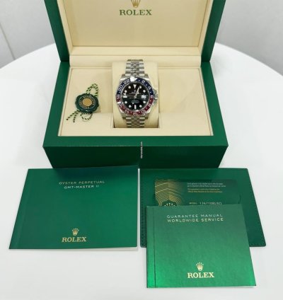 Rolex Gmt-master Ii 2024 Gmt-master Ii Pepsi Jubilee 126710blro new Full Set