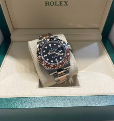 Rolex Gmt-master Ii 2024 Gmt-master Ii Root Beer 126711chnr Steel Rose Gold Box And Papers Unworn