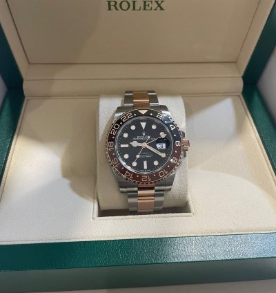 Rolex Gmt-master Ii 2024 Gmt-master Ii Root Beer 126711chnr Steel Rose Gold Box And Papers Unworn