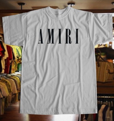 Amiri Logo Sport Gray T Shirt Size Usa S - 5xl
