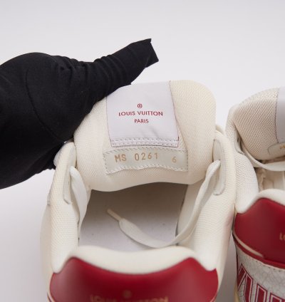 Louis Vuitton Trainer Strap Red